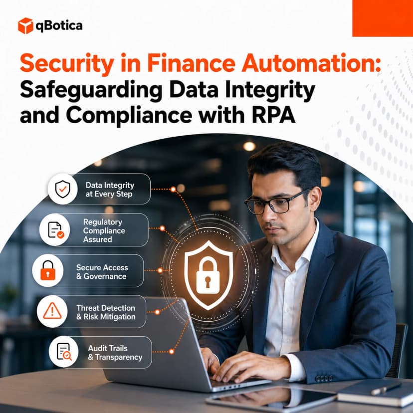 Security in Finance Automation: Safeguarding Data Integrity and Compliance with RPA in Finance