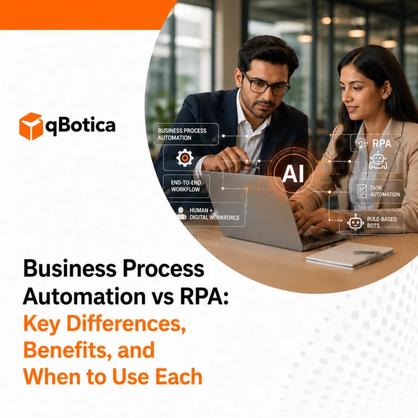 Business Process Automation vs RPA: Key Differences, Benefits, and When to Use Each