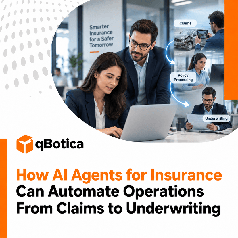 How AI Agents for Insurance Can Automate Operations From Claims to Underwriting